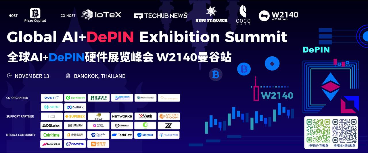 W2140 Bangkok World. AI + Web3 Expo Event Photos
