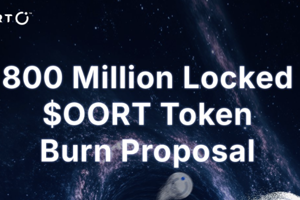 the burning of 800 million locked OORT tokens